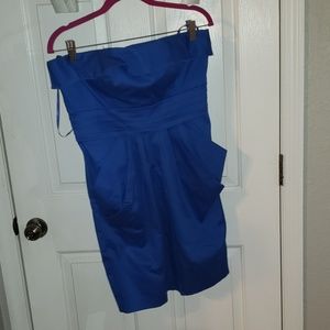 Strapless dress